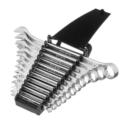 Набор ключей комбинированных, 6-22 мм, CrV, 12 шт Сибртех Набор ключей комбинированных, 6-22 мм, CrV, 12 шт Сибртех