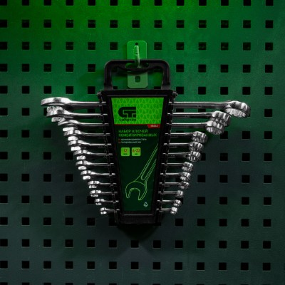 Набор ключей комбинированных, 6-22 мм, CrV, 12 шт Сибртех Набор ключей комбинированных, 6-22 мм, CrV, 12 шт Сибртех