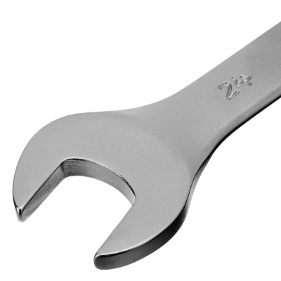 Ключ комбинированный, 24 мм, CrV, матовый хром Stels