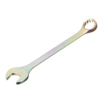 Ключ комбинированный, 32 мм, желтый цинк Сибртех