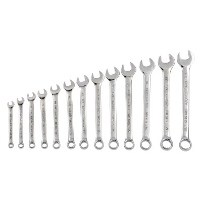 Набор ключей комбинированных, 6-32 мм, 25 шт, CrV, полированный хром Matrix