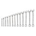 Набор ключей комбинированных, 6-32 мм, 25 шт, CrV, полированный хром Matrix
