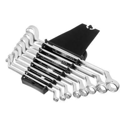 Набор ключей накидных, 6-22 мм, CR-V, 8 шт, полированный хром Matrix Набор ключей накидных, 6-22 мм, CR-V, 8 шт, полированный хром Matrix