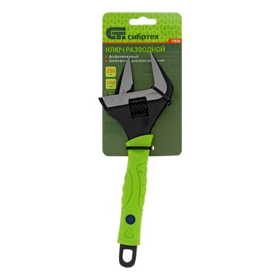 Ключ разводной, 250 мм, тонкие губки, фосфатированый Сибртех Ключ разводной, 250 мм, тонкие губки, фосфатированый Сибртех