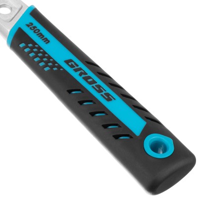 Ключ разводной, 250 мм, CrV, двухкомпонентная ручка Gross Ключ разводной, 250 мм, CrV, двухкомпонентная ручка Gross