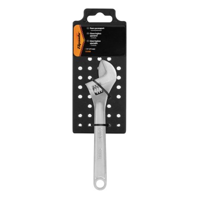 Ключ разводной, 375 мм, хромированный Sparta Ключ разводной, 375 мм, хромированный Sparta