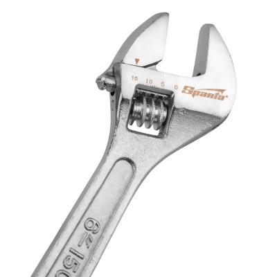 Ключ разводной, 150 мм, хромированный Sparta Ключ разводной, 150 мм, хромированный Sparta