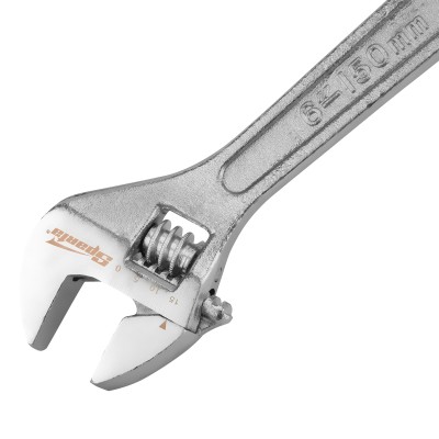 Ключ разводной, 150 мм, хромированный Sparta Ключ разводной, 150 мм, хромированный Sparta