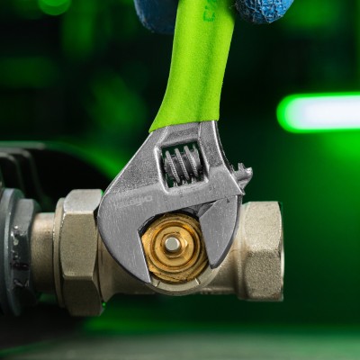 Ключ разводной, 150 мм, никелированный Сибртех