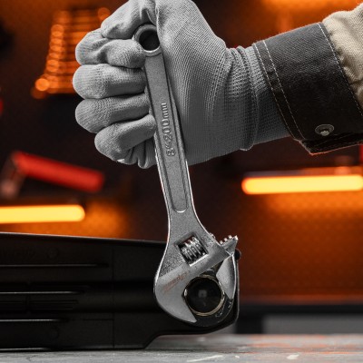 Ключ разводной, 200 мм, хромированный Sparta Ключ разводной, 200 мм, хромированный Sparta