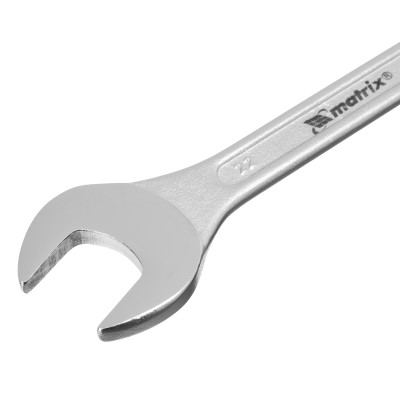 Набор ключей рожковых, 6-22 мм, 8 шт, CrV, хромированные Matrix Набор ключей рожковых, 6-22 мм, 8 шт, CrV, хромированные Matrix