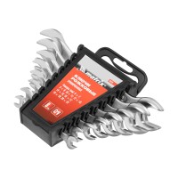 Набор ключей рожковых, 6-22 мм, 8 шт, CrV, хромированные Matrix Набор ключей рожковых, 6-22 мм, 8 шт, CrV, хромированные Matrix