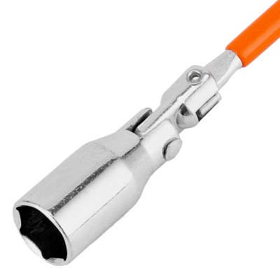 Ключ свечной карданный, 21 мм, с шарниром Sparta Ключ свечной карданный, 21 мм, с шарниром Sparta