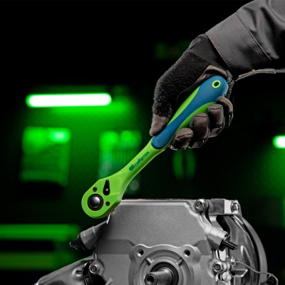 Ключ-трещотка 1/2", CrV, 72 зуба, с быстрым сбросом Сибртех