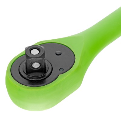 Ключ-трещотка 1/2", CrV, 72 зуба, с быстрым сбросом Сибртех