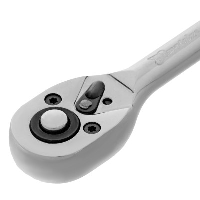 Ключ-трещотка 1/4", CrV, 45 зубьев, с быстрым сбросом, хром Matrix