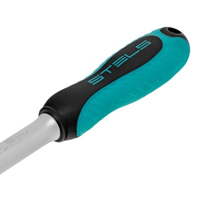 Ключ-трещотка 3/8", CrV, 72 зуба, с быстрым сбросом, матовый хром Stels Ключ-трещотка 3/8", CrV, 72 зуба, с быстрым сбросом, матовый хром Stels