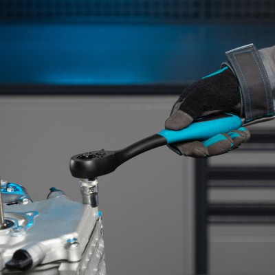 Ключ-трещотка 1/2", CrV, 72 зуба, с быстрым сбросом Gross Ключ-трещотка 1/2", CrV, 72 зуба, с быстрым сбросом Gross