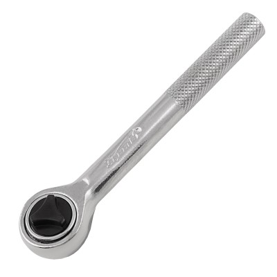 Ключ-трещотка 1/4", 45 зубьев, с переключателем, хром Sparta