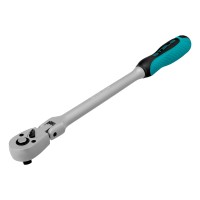 Ключ-трещотка шарнирный 3/8", СrV, 72 зуба, с быстрым сбросом, матовый хром Stels Ключ-трещотка шарнирный 3/8", СrV, 72 зуба, с быстрым сбросом, матовый хром Stels