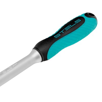 Ключ-трещотка шарнирный 3/8", СrV, 72 зуба, с быстрым сбросом, матовый хром Stels Ключ-трещотка шарнирный 3/8", СrV, 72 зуба, с быстрым сбросом, матовый хром Stels