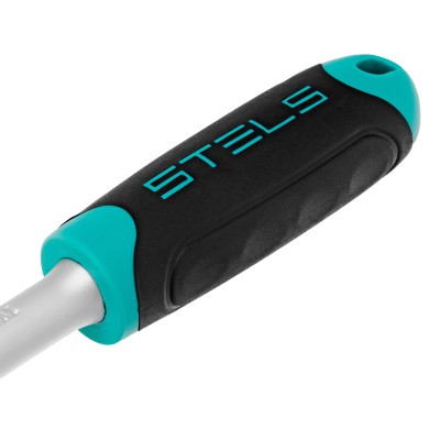 Ключ-трещотка 1/2", CrV, 72 зуба, с быстрым сбросом, матовый хром Stels