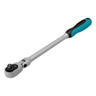 Ключ-трещотка шарнирный 3/8", СrV, 72 зуба, с быстрым сбросом, матовый хром Stels Ключ-трещотка шарнирный 3/8", СrV, 72 зуба, с быстрым сбросом, матовый хром Stels