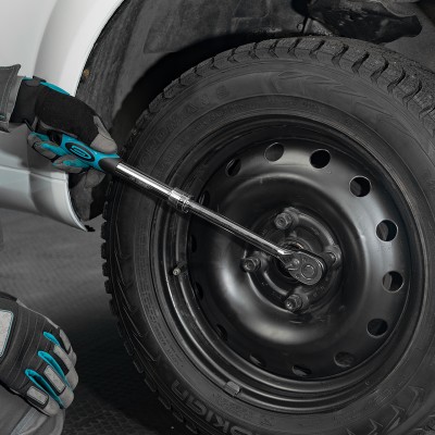 Ключ-трещотка телескопический 1/2", 305-445 мм, CrV, 72 зуба, с быстрым сбросом, хром Gross Ключ-трещотка телескопический 1/2", 305-445 мм, CrV, 72 зуба, с быстрым сбросом, хром Gross