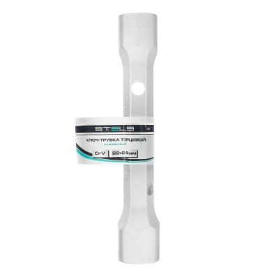 Ключ трубчатый торцевой усиленный, 22х24 мм, CrV Stels Ключ трубчатый торцевой усиленный, 22х24 мм, CrV Stels