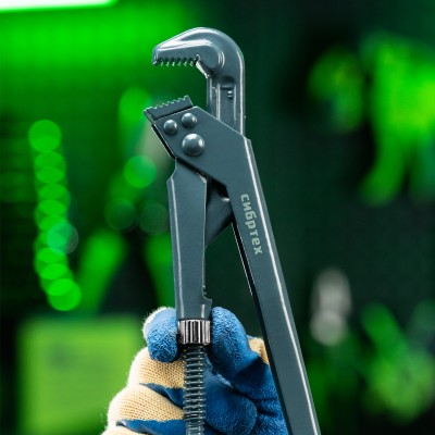 Ключ трубный рычажный КТР-1, 1", кованый, тип "L" Сибртех