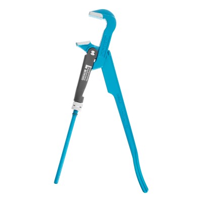 Ключ трубный рычажный 1.5, №2, цельнокованый, CrV, тип "L" Gross