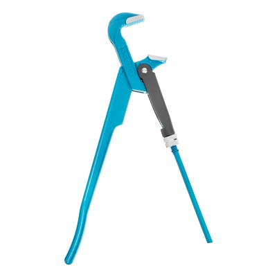 Ключ трубный рычажный 1.5, №2, цельнокованый, CrV, тип "L" Gross