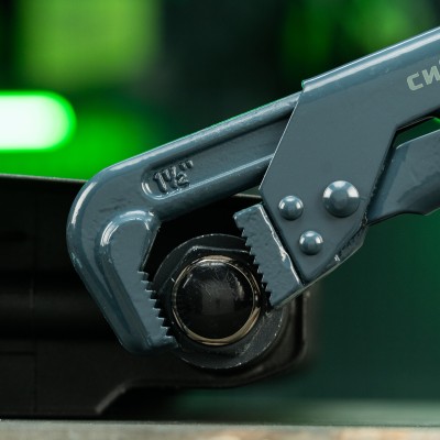 Ключ трубный рычажный КТР-2, 1.5", кованый, тип "L" Сибртех