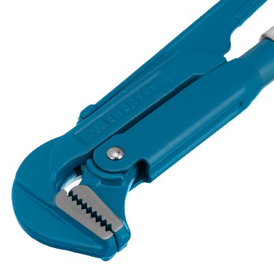 Ключ трубный рычажный №1, 1", кованый, тип "L" Сибртех