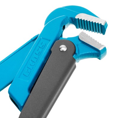 Ключ трубный рычажный 2, №3, цельнокованый, CrV, тип "L" Gross Ключ трубный рычажный 2, №3, цельнокованый, CrV, тип "L" Gross