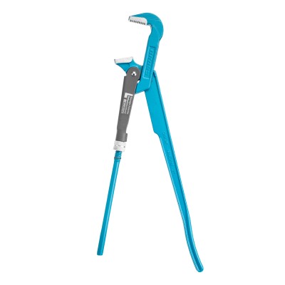 Ключ трубный рычажный 2, №3, цельнокованый, CrV, тип "L" Gross Ключ трубный рычажный 2, №3, цельнокованый, CrV, тип "L" Gross