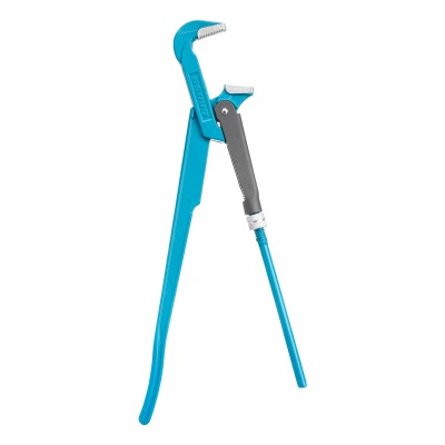 Ключ трубный рычажный 2, №3, цельнокованый, CrV, тип "L" Gross Ключ трубный рычажный 2, №3, цельнокованый, CrV, тип "L" Gross