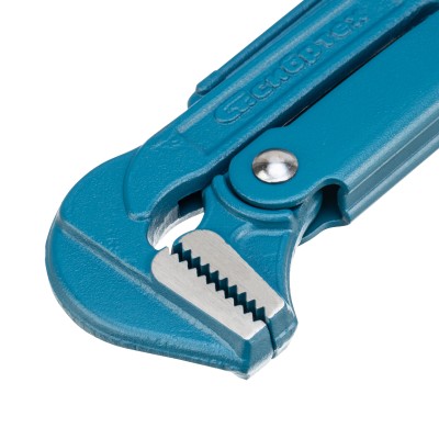 Ключ трубный рычажный №2, 1.5", кованый, тип "L" Сибртех