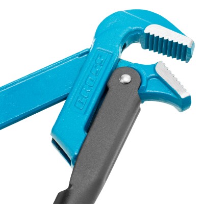 Ключ трубный рычажный 1, №1, цельнокованый, CrV, тип "L" Gross