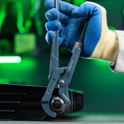 Ключ трубный рычажный КТР-0, 1/2", кованый, тип "B" Сибртех