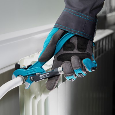 Ключ трубный рычажный, №0, 0.5, цельнокованый, CrV, тип "S" Gross