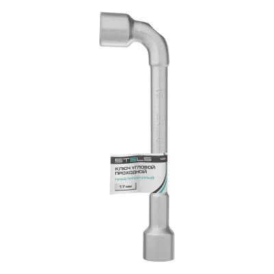 Ключ угловой проходной 17 мм Stels