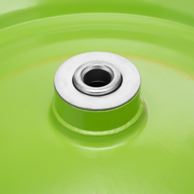 Колесо полиуретановое 4.80/4-8, длина оси 90 мм, подшипник 12 мм Сибртех