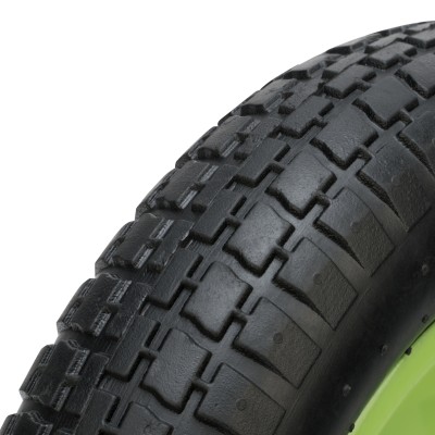 Колесо пневматическое 3.00-8, длина оси 90 мм, внутренний подшипник D 16 мм Сибртех Колесо пневматическое 3.00-8, длина оси 90 мм, внутренний подшипник D 16 мм Сибртех