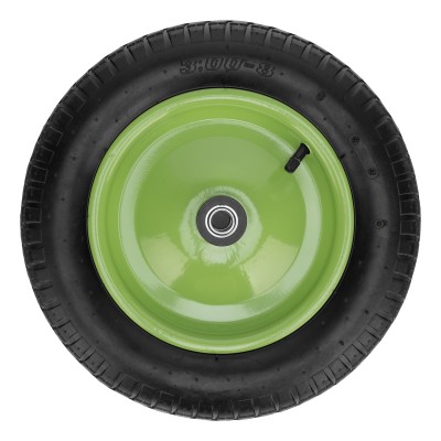 Колесо пневматическое 3.00-8, длина оси 90 мм, внутренний подшипник D 16 мм Сибртех Колесо пневматическое 3.00-8, длина оси 90 мм, внутренний подшипник D 16 мм Сибртех