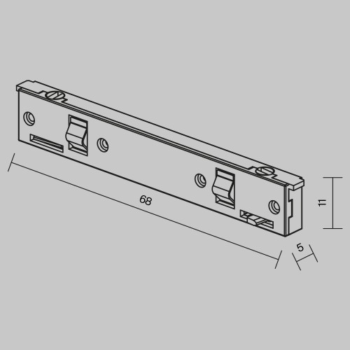 Комплектующие для трековой системы Technical TRA184IPC-1B