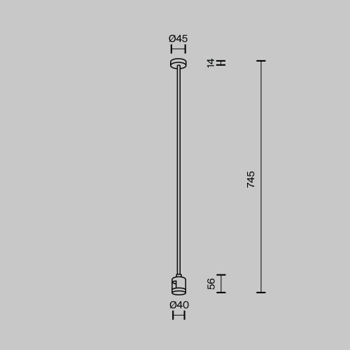 Комплектующие для трековой системы Technical TRA159C-IPC1-B