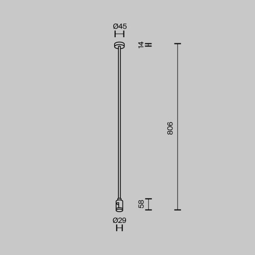 Комплектующие для трековой системы Technical TRA159С-SL1-BS