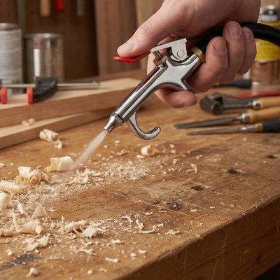 Набор продувочный пистолет, пневмат. в комплекте с насадками, 4 шт Matrix