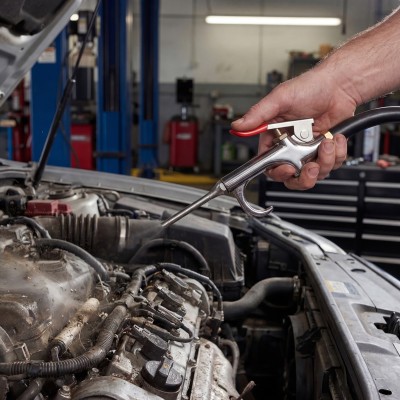 Набор продувочный пистолет, пневмат. в комплекте с насадками, 4 шт Matrix